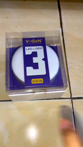 Night Light Charger VCH-06 Adaptor 2 Ports + LED Touch Lamp