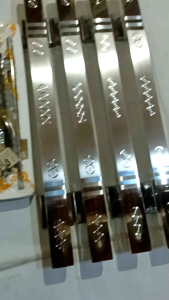 (COD) 1 Paket Handle Pintu Rumah Model Kotak & Kunci Murah