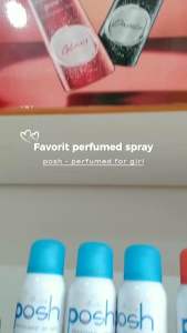 PARFUMED SPRAY POSH kirim random