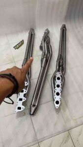 HEADER KNALPOT MOBIL SUZUKI FUTURA INJEKSI FUTURA KARBU 4-3-1 PANJANG STEREO PINCANG HARLEY