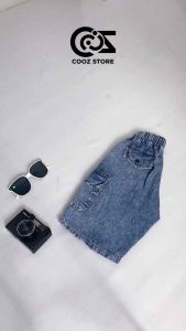 Celana Pendek Jeans Cargo Anak 1-12 Tahun