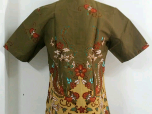 Baju Kemeja Lengan Pendek Batik Wiguno Furing Katun Premium Pria Dewasa