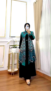 065 Gamis Batik Davina by Meisya Style Termurah 2025