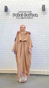 Munna Blouse Serut - Kaftan Serut Jumbo - Kaftan Crincle Oversize