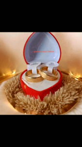Cicin Couple Titanium Cincin Pasangan Free Kotak Bergaransi 2 Tahun