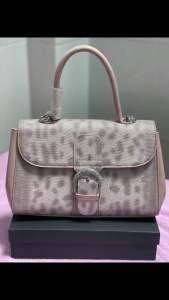 Túi xách quảng châu cao cấp giá rẻ túi xách nữ vân beo phồi hồng