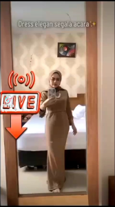 Dress Nadine mermaid//gamis duyung//dress cringkle airflow size M L XL XXL