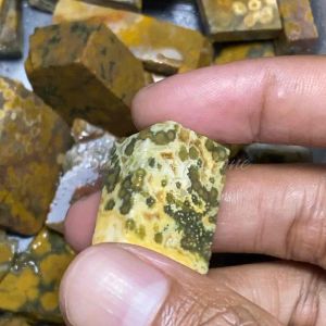 Bahan batu akik telor kodok / lempengan batu telor kodok kwalitas premium termurah