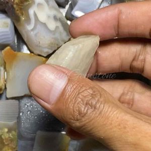 Bahan batu akik Timor agate / bahan bongkahan natural timor agate termurah