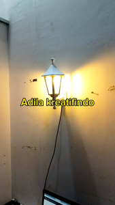 Barulagi lampu Hias dinding tempel klasik model minimalis 4 warna pilihan