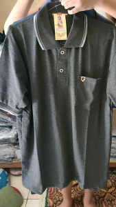 Kaos kerah kantong/kaos kerah polos ozilfashion