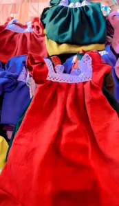 Daster Melati Anak Cringkle Airflow Dress Anak Perempuan 2-4 Tahun // Daster Anak Murah Kekinian