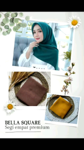 BELLA SQUARE [ premium ] HIJAB SEGI EMPAT | MURAH CANTIQ