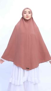 Khimar Bergo Crinkle Jumbo Non Ped XXXL/Hijab Crinkle Airflow/Jilbab Syari