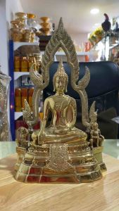 พระพุทธชินราช หลวงพ่อพระชินราช หน้าตัก5 และ 7นิ้ว เนื้อทองเหลือง งานขัดผิวเงา