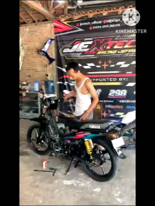 Kualitas Tinggi Knalpot Yamaha Alfa Fullpres Suara Mrepet