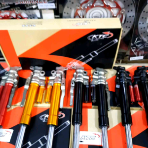 TERBARU SUSPENSION KTC RACING MATRIX UPSIDE DOWN ORIGINAL 100% / TABUNG SHOCK DEPAN KTC RACING MATRIX ISI TABUNG GAS NITROGEN KLIK AKTIVE REBOUND UNTUK MATIC HONDA BEAT/ VARIO 110/ VARIO 125 NEW OLD/ VARIO 150 NEW OLD/ VARIO 160 CBS/ SCOOPY / GENIO/ SPACY