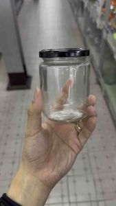 APPN(1เซ็ทได้4ใบ มีคลิปรีวิว) โหล โหลแก้ว โหลแก้วเก็บของ โหลแก้วใส่เครื่องเทศ โหลแก้วใส่น้ำจิ้ม โหลแก้วใส่เยม โหลดแก้วเก็บของ กระปุก กระปุกน้ำพริก กระปุกแก้ว ไซส์S ความจุ240ML มีฝาปิดสีดำกันฝุ่น สินค้าพร้อมจัดส่ง (112611129)