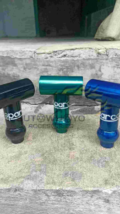 Tuas Tongkat Shift Gear Knob Manual Persneling Mobil/Truck Universal Stainless Steel T Tabung