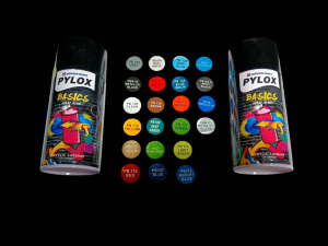 Cat Semprot Nippon Paint Pylox Basics Kemasan 300 cc - Banyak Pilihan Warnanya