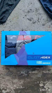 Clothdex Celana Dalam Pria Size M L XL XXLCd katun 3 pcs CX-02