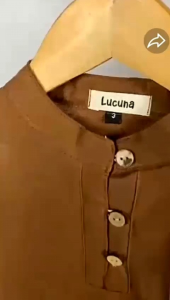 Setelan Anak Koko Adam Lucuna Linen Navy 1-5th