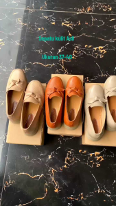 Sepatu wanita kulit sapi asli