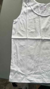 ACTIVE LIFE Pure Cotton Girl’s Sleeveless Sando Tank Best For School Wearing Basic Kids And Teenagers Plain White