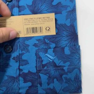 (6P0056)Sơ mi viettien ngắn tay lai ngang )Regular