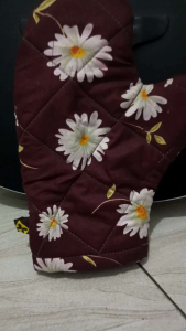 2 PCS Sarung Tangan Oven tebal Peredam Panas Serbaguna