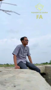 kemko sultan embos lengan pendekkemeja koko pria dewasa terbaru gaya elegant mewah berkualitas