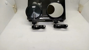 Spion Bulat Jepit Stang Supermoto Diameter 8cm Crf150 Klx150 Wr Xsr Tiger Byson Sepeda Listrik Dill Bisa Jepit Semua Stang Stdr