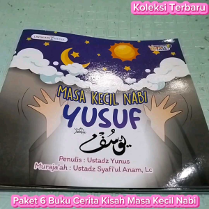 Paket 6 Buku Cerita Kisah Masa Kecil Nabi - Lingkar Media