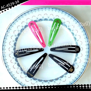 balinum(ราคาต่อชิ้น)กิ๊บติดผมแฟชั่น กิ๊บป๊อกแป๊ก กิ๊บหนีบผมโลหะ กิ๊บตัวใหญ่เก็บผมได้เยอะ มีหลายสีให้เลือก