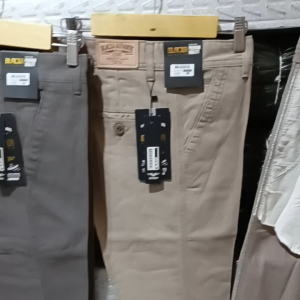 Celana Katun Canvas Panjang Pria RegulerFit Merek Blacxa