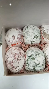 MOCHIKA Kue Mochi Jumbo Original premium isi 8 pcs perbok - perbutir berat 80 gram