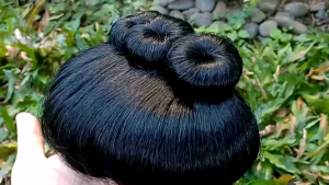 Sirkam sonya kembang/Sanggul kembang/Sanggul modern/Sanggul viariasi