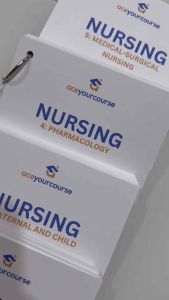 Nursing Comprehensive Flash Cards | Board Exam | School | Reviewer