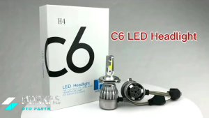 Sepasang Lampu Led Utama Mobil Minibus / Truk C6 H4 12Volt - 24Volt 36Watt Headlamp Hi/Low Cocok Untuk Truck Canter Dyna Dutro Fuso Hino Lohan Giga Quester Dll 1Set