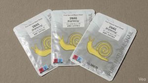 The SAEM Pure Natural Mask Sheet (Snail Brightening)! ✨