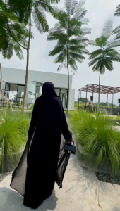 Abaya Gamis Hitam RAZETA Dubai Turky Muslim Abaya Fashion Wanita Terbaru