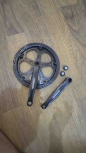 ( 52T x 170mm CRANK ODESSY ) Rotel Crankset Kayuhan Sepeda Single 52 T Bisa Seli lipat Mtb Gunung