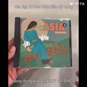 Đĩa CD Asia tuyệt phẩm 3 Nhạc vàng trữ tình Bolero Đĩa lòng Trắng Chất Lượng cao Âm Thanh chuẩn HUY CD SHOP