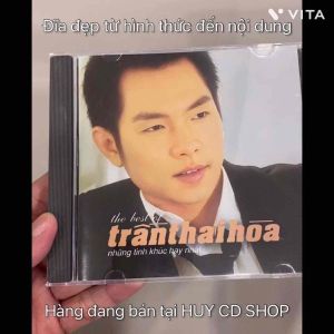Đĩa CD The best of Trần Thái Hoà Nhạc vàng trữ tình Bolero Đĩa lòng Trắng Chất Lượng cao Âm Thanh chuẩn HUY CD SHOP