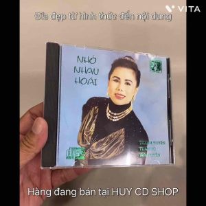 Đĩa CD gốc Thanh Tuyền Sơn Tuyền Tuấn Vũ NHỚ NHAU HOÀI Nhạc vàng trữ tình Bolero Đĩa lòng Trắng Chất Lượng cao Âm Thanh chuẩn HUY CD SHOP