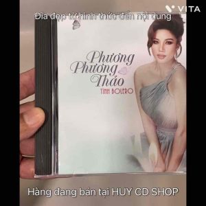 Đĩa CD Phương Phương Thảo - Tình bolero - Nhạc vàng Bolero - Đĩa lòng Trắng
