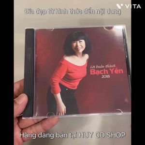 Đĩa CD BẠCH YẾN Lời buồn thánh Nhạc sang trữ tình Đĩa lòng Trắng Chất Lượng cao Âm Thanh chuẩn HUY CD SHOP