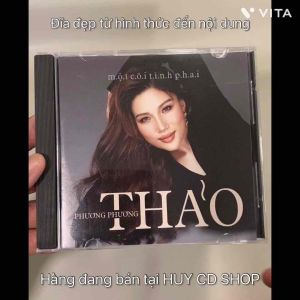 Đĩa CD Phương Phương Thảo - Một cõi tình phai - Nhạc sang trữ tình - Đĩa lòng Trắng