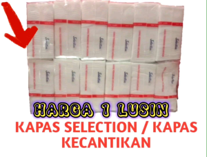 12 Pack SELECTION KAPAS 35 GR FACIAL COTTON