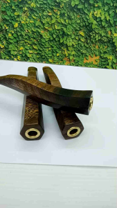Pipa Once Klokotan Kayu Kelor Jawa Segi Enam Model S H600